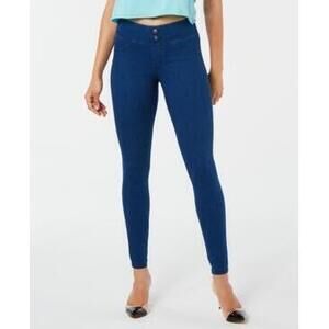 Hue Women’s Blue Original Smoothing Denim Leggings M NWT